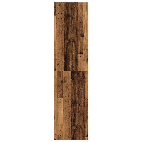 Kledingkast 30x50x200 cm bewerkt hout oud hout