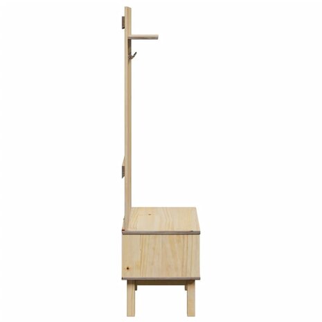 Gangkast OTTA 50x40x160 cm massief grenenhout