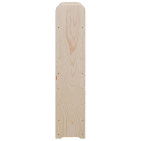 Wijnrek met bovenblad 72,5x25x111,5 cm massief grenenhout