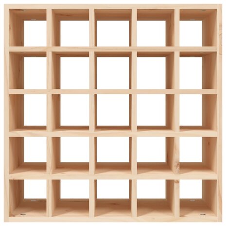 Wijnkast 56x25x56 cm massief grenenhout