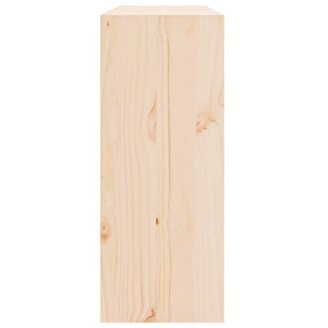 Wijnkast 62x25x62 cm massief grenenhout