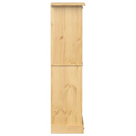 Wijnrek Corona 56x35x120 cm massief grenenhout