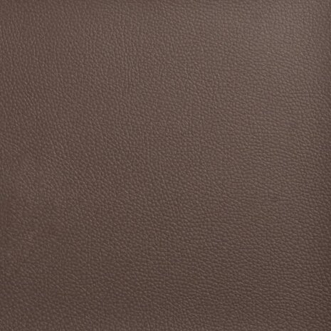 Voetenbank 70x55x41 cm kunstleer bruin