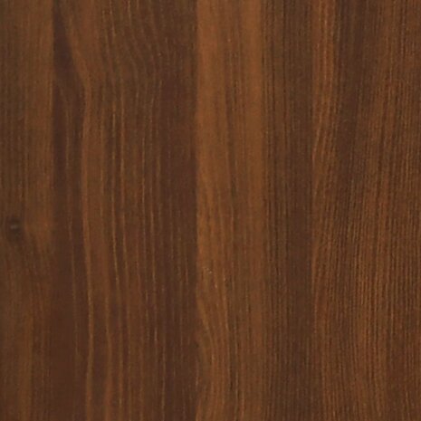 Wandtafel inklapbaar 100x60x56 cm bewerkt hout bruineiken