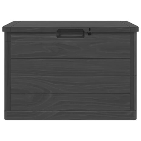 Kussenbox 77,5x44,5x53 cm polypropeen antracietkleurig