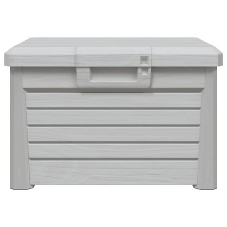 Kussenbox 73x50,5x46,5 cm polypropeen grijs