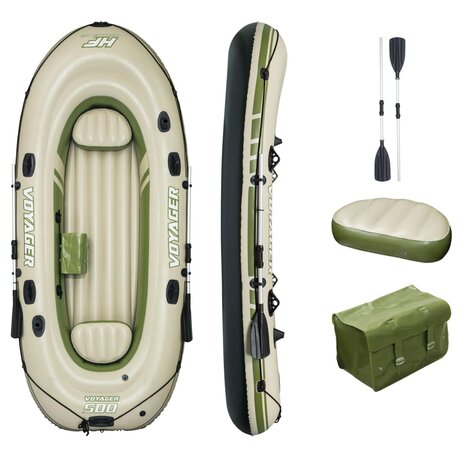 Hydro-Force Opblaasboot Voyager 500 348x141 cm