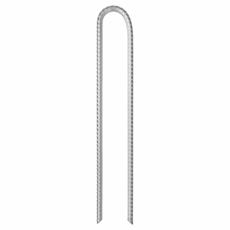 Tentharingen 12 st U-vormig Ø10 mm 37 cm gegalvaniseerd staal