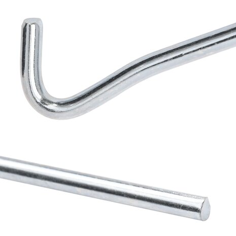 Tentharingen 50 st Ø7 mm 23 cm gegalvaniseerd staal