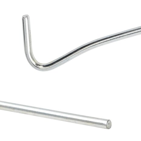 Tentharingen 25 st Ø3 mm 23 cm gegalvaniseerd staal