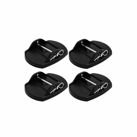 Voetsteunen voor caravan 4 stuks 361528