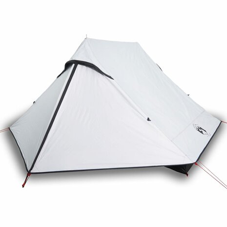 Tent 2-persoons waterdicht verduisterend stof wit