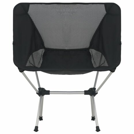 Campingstoelen 2 st met draagtas 54x50x65 cm aluminium