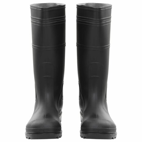 Regenlaarzen maat 44 PVC zwart