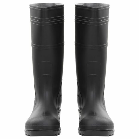 Regenlaarzen maat 46 PVC zwart