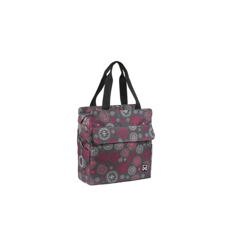 Fietstas Cosmos 15 L grijs en rood