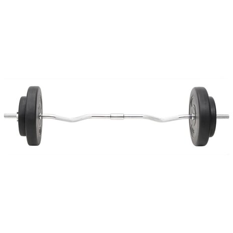 Halterset met gewichten 60 kg