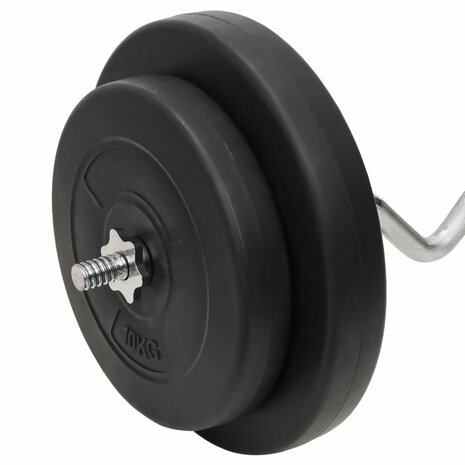 Halterset met gewichten 90 kg