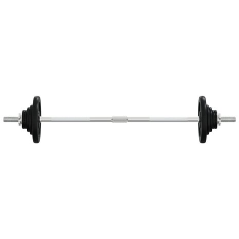 Halter met gewichten 60 kg gietijzer