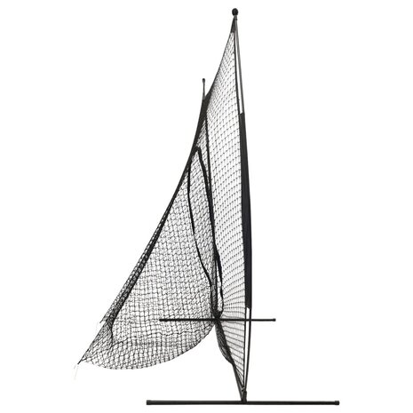 Honkbal- en softbalnet 241x106,5x216 cm metaal