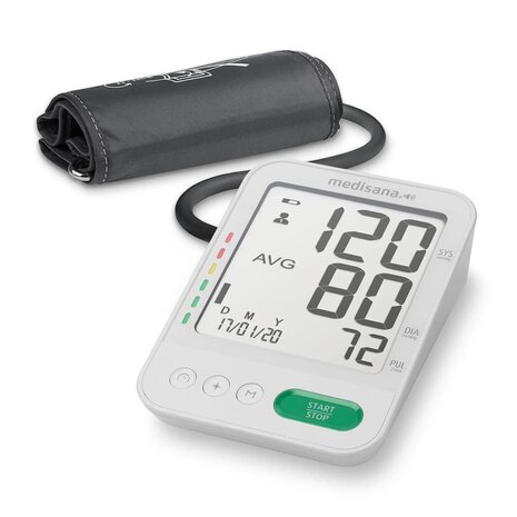 Bloeddrukmeter met spraakfunctie BU 586 voice bovenarm wit