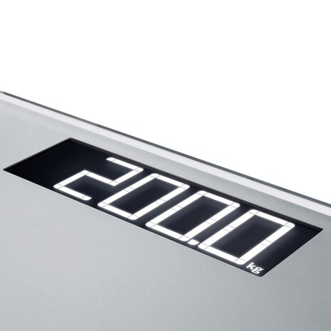 Personenweegschaal Style Sense Comfort 600 200 kg zilver 63864