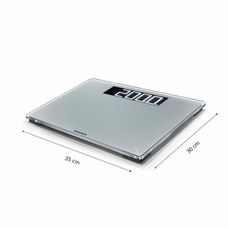 Personenweegschaal Style Sense Comfort 600 200 kg zilver 63864