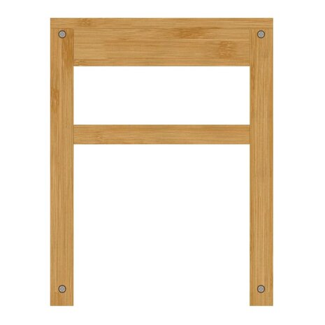 Badkamerkruk 35x35x45 cm bamboe