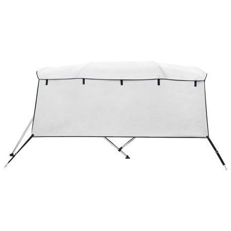 Biminitop 4 bogen met zijwanden 243x(230-244)x137 cm