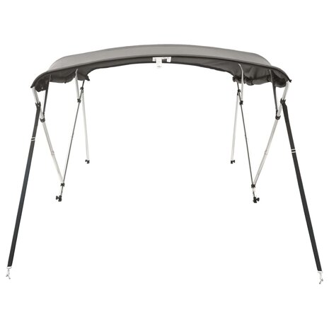 Biminitop 4 bogen met zijwanden 243x(200-213)x137 cm