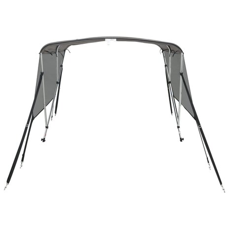 Biminitop 3 bogen met mesh zijwanden 183x(170-182)x137 cm