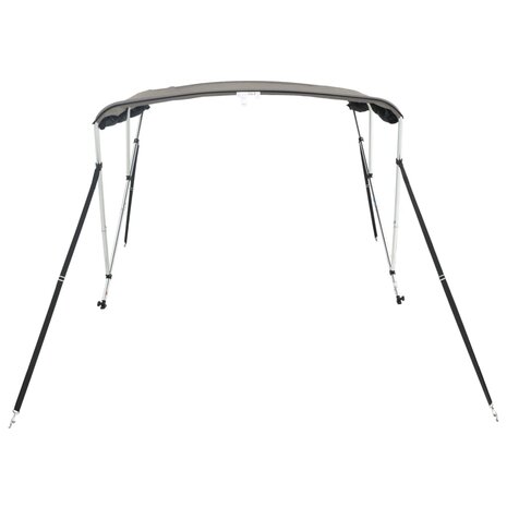 Biminitop 3 bogen met mesh zijwanden 183x(170-182)x137 cm