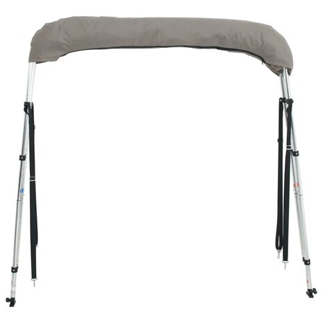 Biminitop 3 bogen met mesh zijwanden 183x(170-182)x137 cm