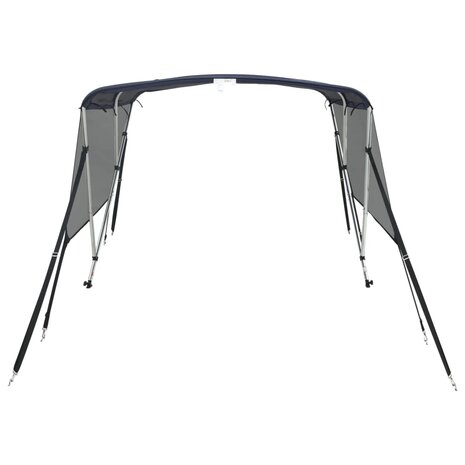 Biminitop 3 bogen met mesh zijwanden 183x(154-167)x137 cm