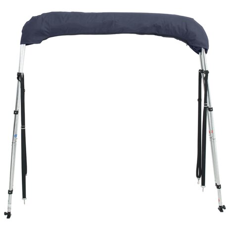 Biminitop 3 bogen met mesh zijwanden 183x(154-167)x137 cm