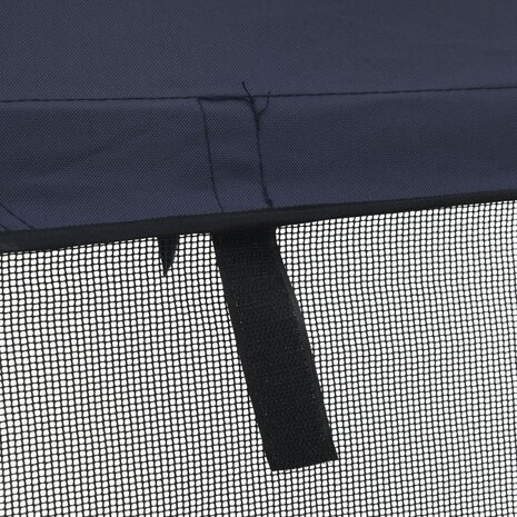 Biminitop 3 bogen met mesh zijwanden 183x(154-167)x137 cm