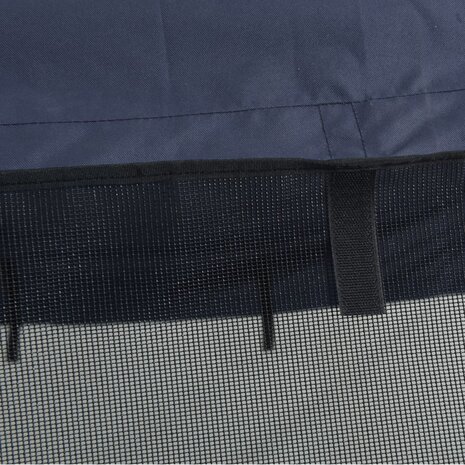 Biminitop 4 bogen met mesh zijwanden 243x(230-244)x137 cm