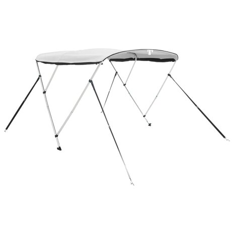 Biminitop 3 bogen met mesh zijwanden 183x(185-198)x137 cm