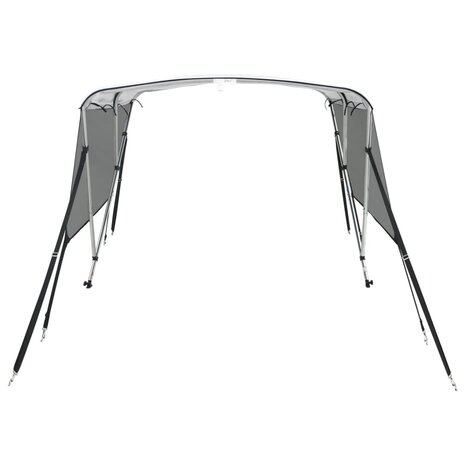 Biminitop 3 bogen met mesh zijwanden 183x(185-198)x137 cm
