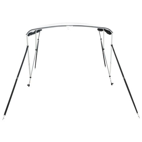 Biminitop 3 bogen met mesh zijwanden 183x(185-198)x137 cm