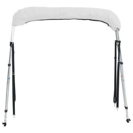 Biminitop 3 bogen met mesh zijwanden 183x(185-198)x137 cm