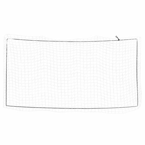 Aanhangwagennet elastisch touw 7x3,5 m polypropeen wit
