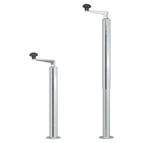 Verstelbare aanhanger standaard D48 mm 40-65 cm 341517