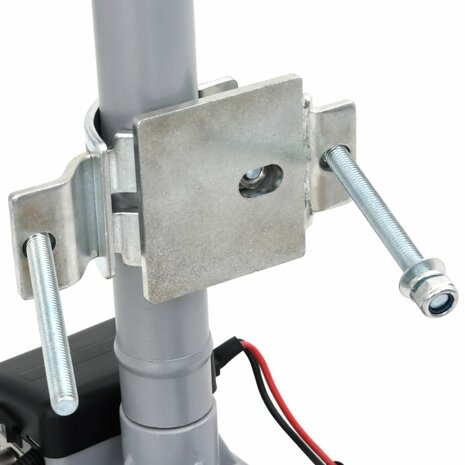 Neuswiel gemotoriseerd 12 V 350 W aluminium