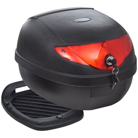Topkoffer voor motor 36 L voor 1 helm