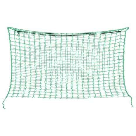 Hooinetten 2 st 200x120 cm rechthoekig polypropeen groen