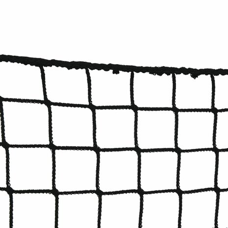 Hooinetten 2 st 150x90 cm rechthoekig polypropeen zwart