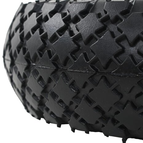 Steekwagenwielen 2 st 3,00-4 (245x82) rubber