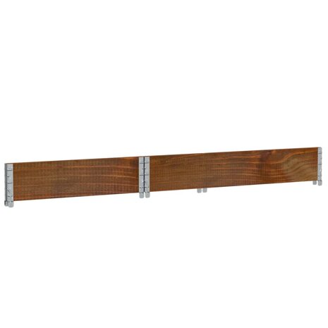 Palletopzetrand 120x80 cm massief grenenhout bruin
