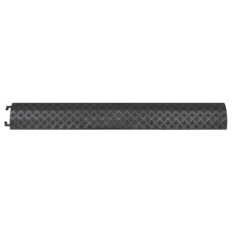 Kabelbeschermers drempel 2 st 98,5 cm zwart